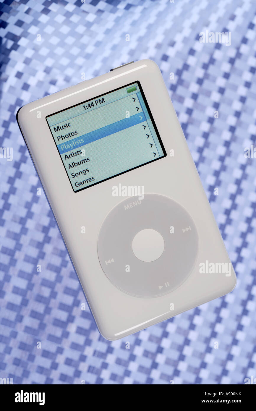 Apple-Ipod-Foto-Musik-Player und Foto-viewer Stockfoto