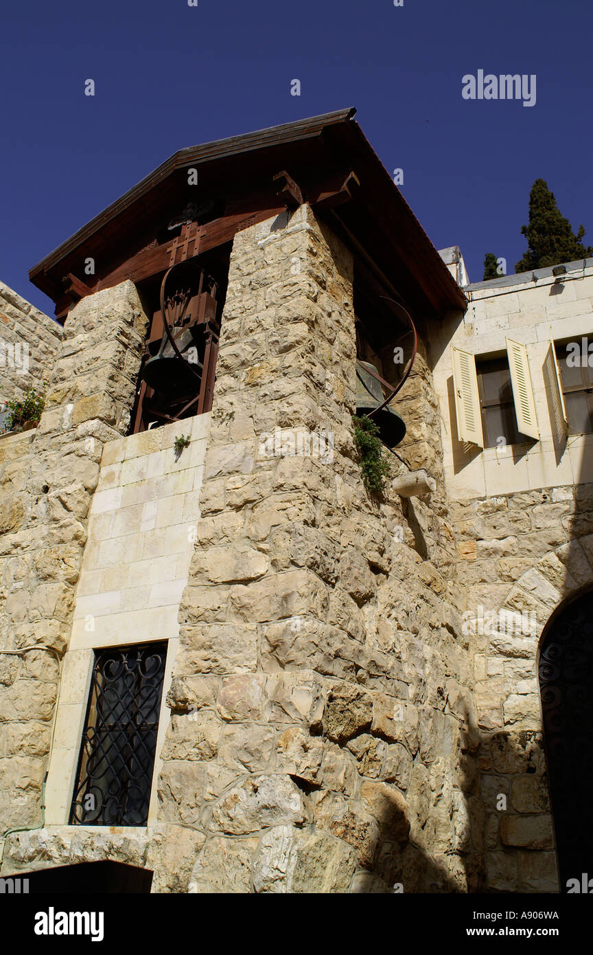 Außenseite der Kirche aller Nationen Jerusalems Stockfoto