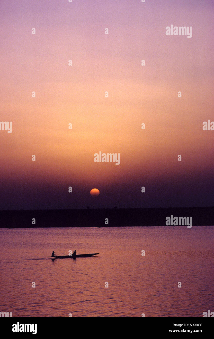 Niger Mali mopti Stockfoto