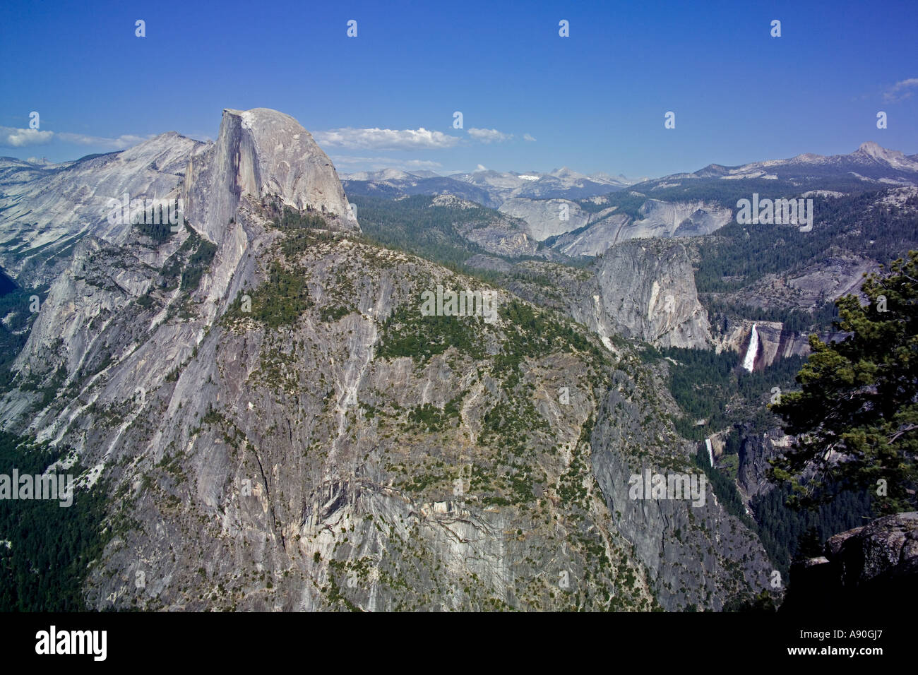 Half Dome, Yosemite-Nationalpark, Kalifornien, USA Stockfoto