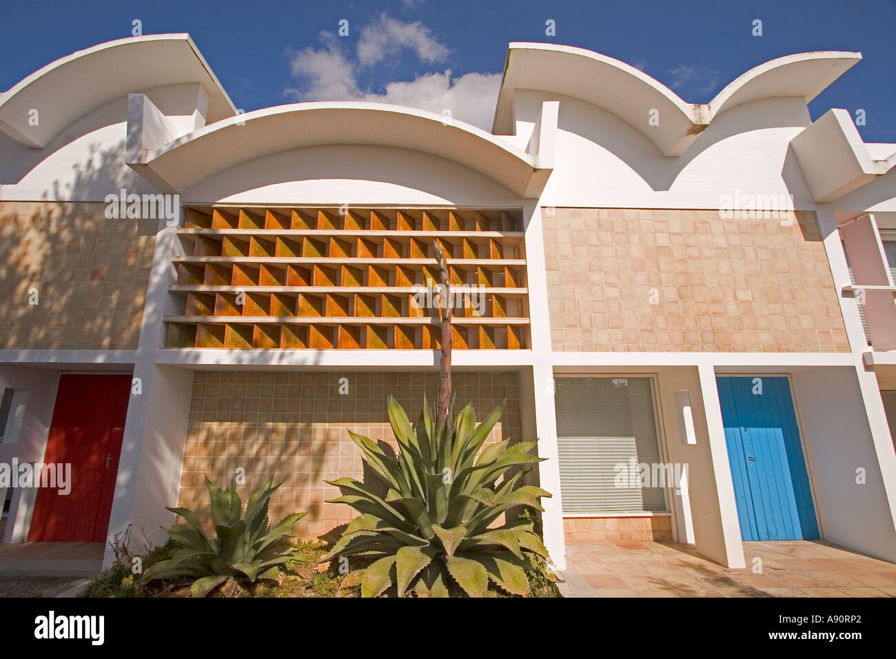 Mallorca Miro Stiftung Museum Atelier im freien Stockfoto