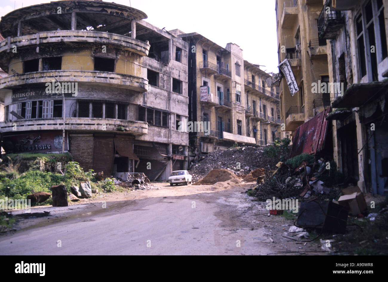 Civil war lebanon beirut Fotos und Bildmaterial in hoher Auflösung