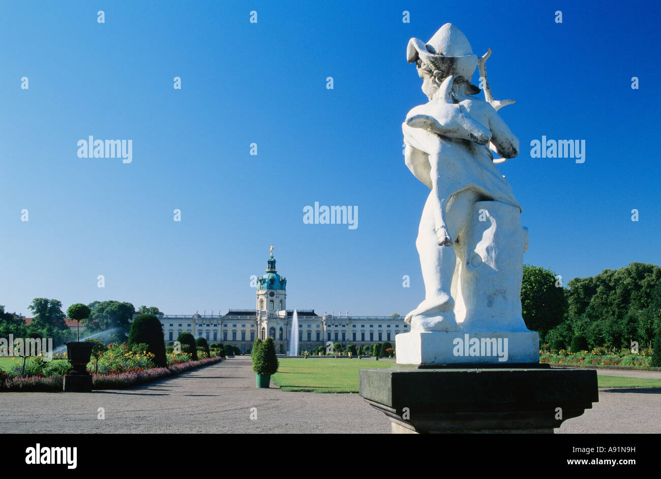 Schloss Charlottenburg, Berlin, Deutschland Stockfoto