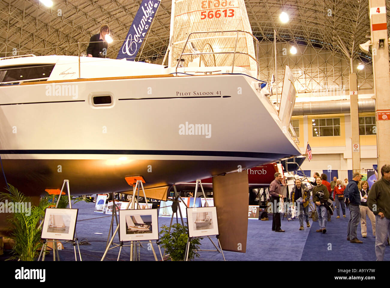 Segeln-Messe Stockfoto