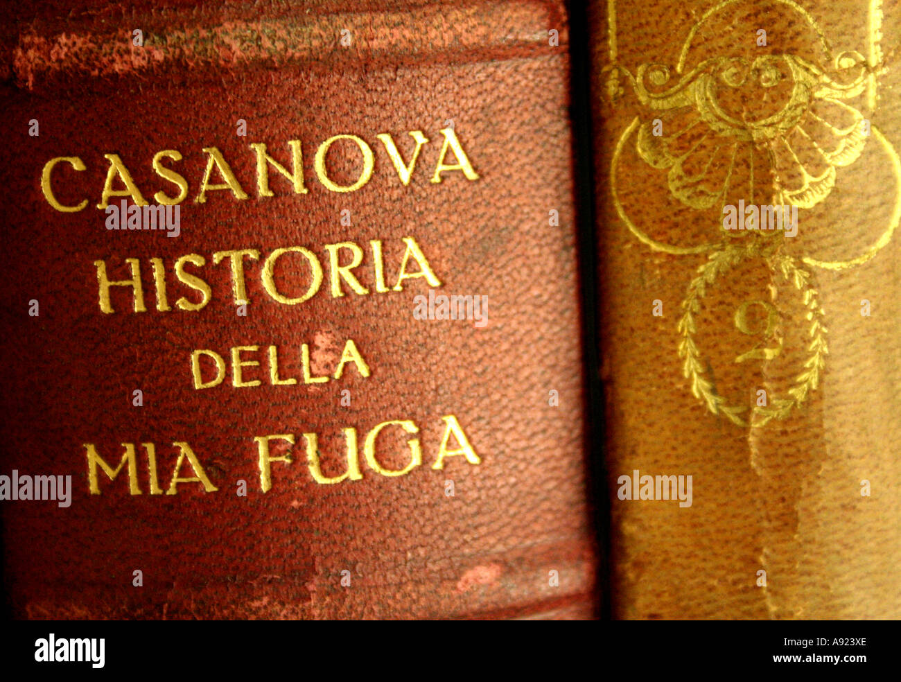 Casanovas "Historia della Mia Fuga" Stockfoto