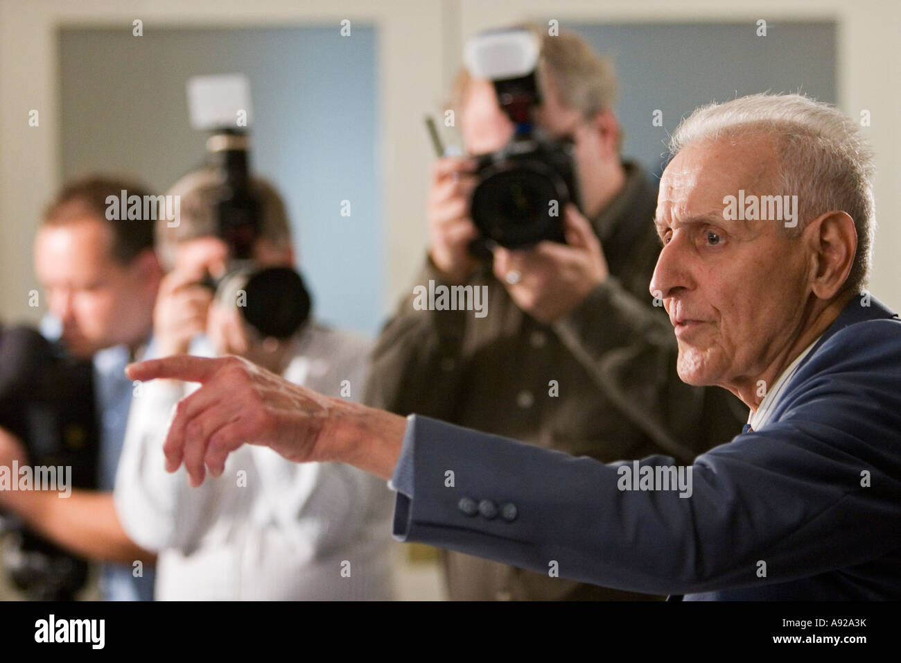 Dr. Jack Kevorkian Stockfoto