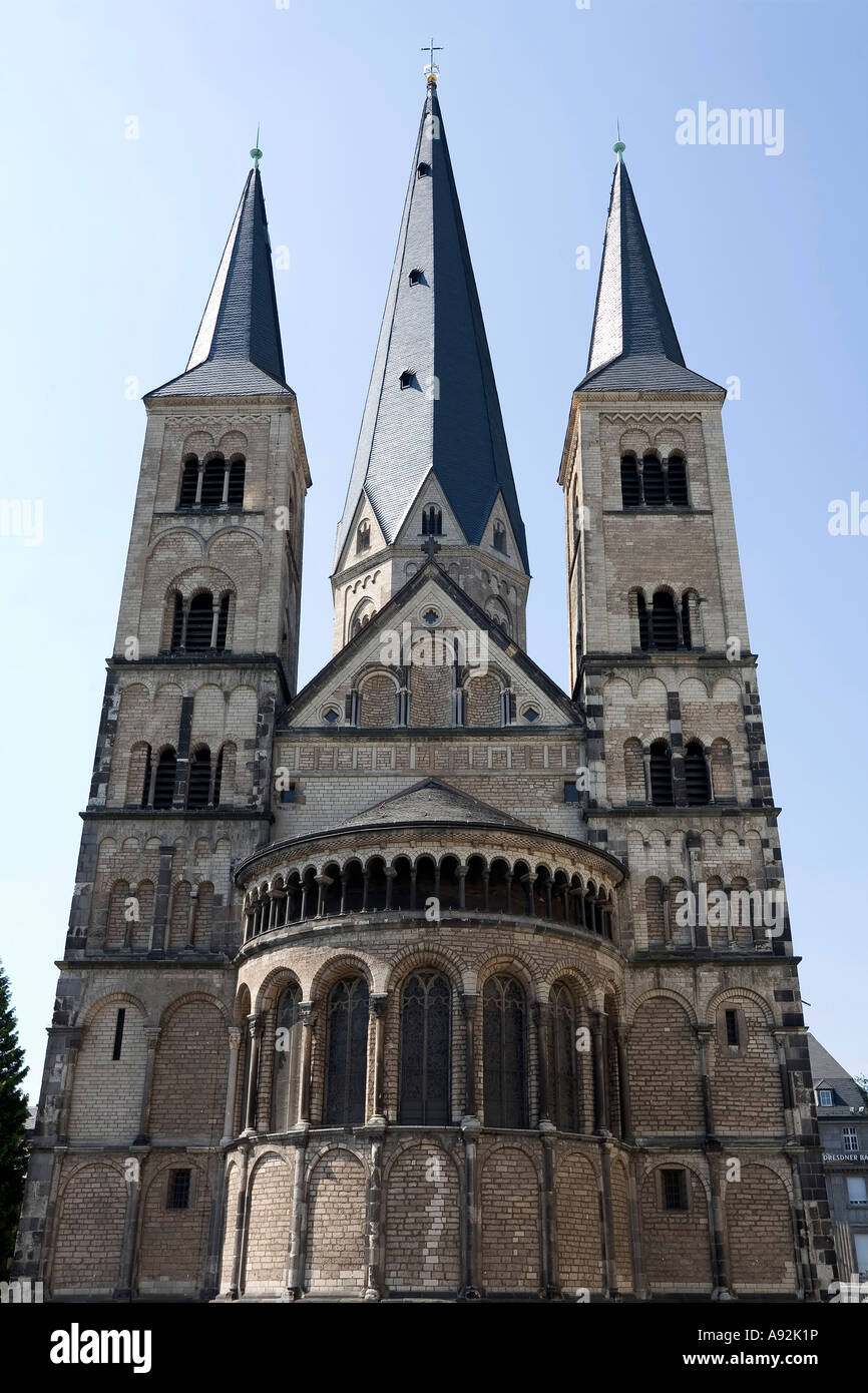 Münster-Basilika St. Martin, Bonn, NRW, Deutschland Stockfoto