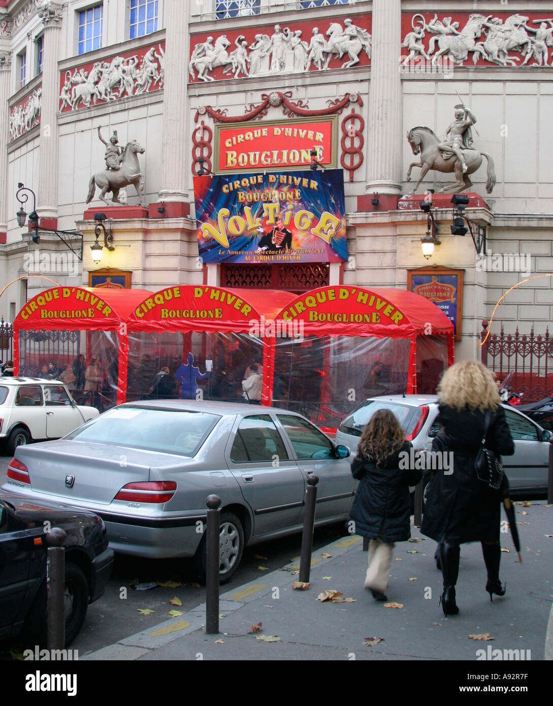 Cirque d Hiver Paris ständige Wintercircus Stockfoto