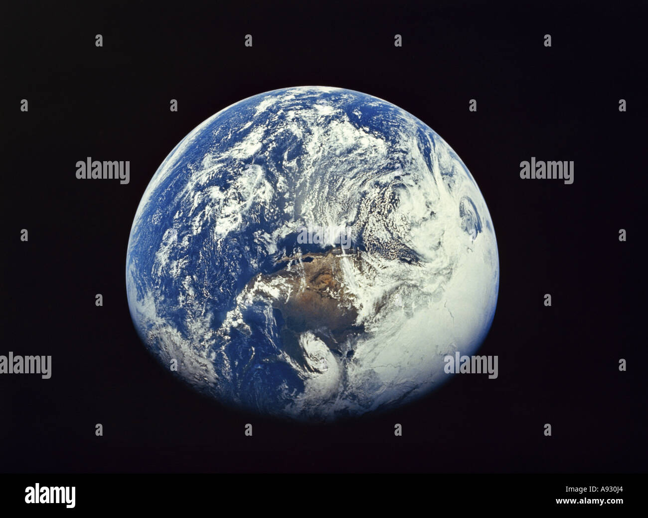 Nordamerika, Mexiko und Kuba Apollo 16 1972 Stockfoto