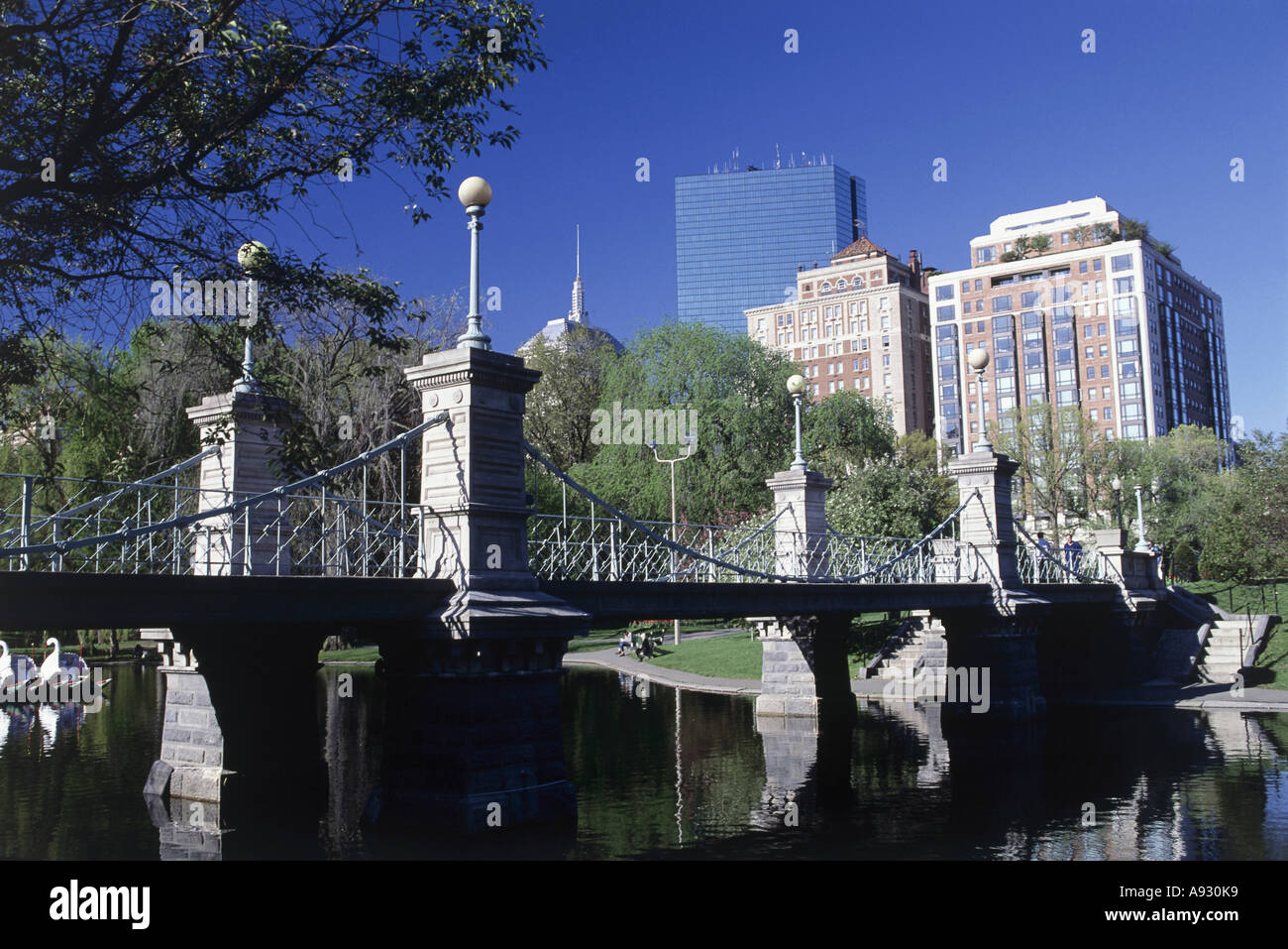 Boston Public Garden Boston Massachusetts, USA Stockfoto