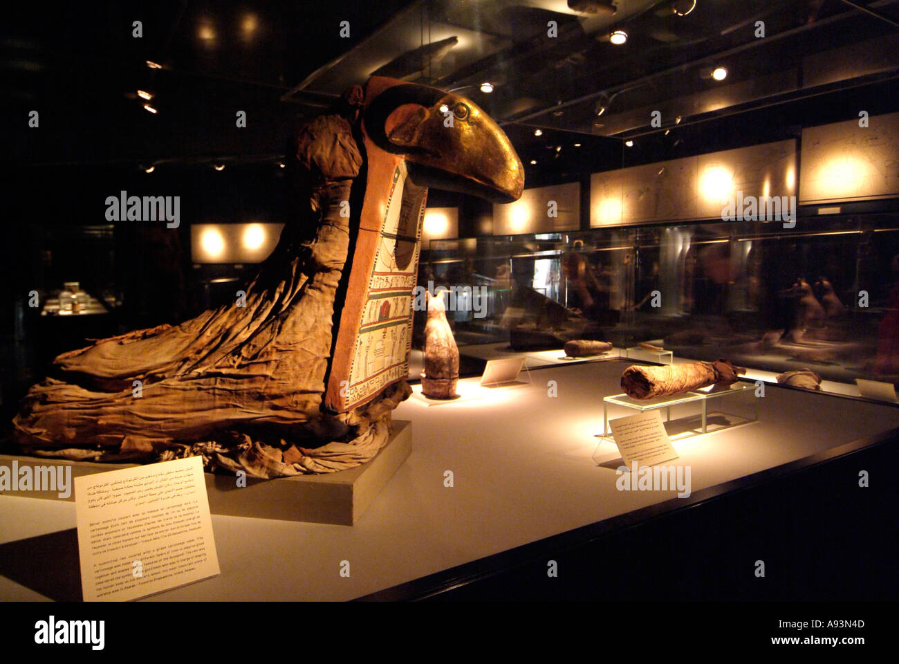 Mumifizierung Museum, Luxor, Ägypten Stockfoto