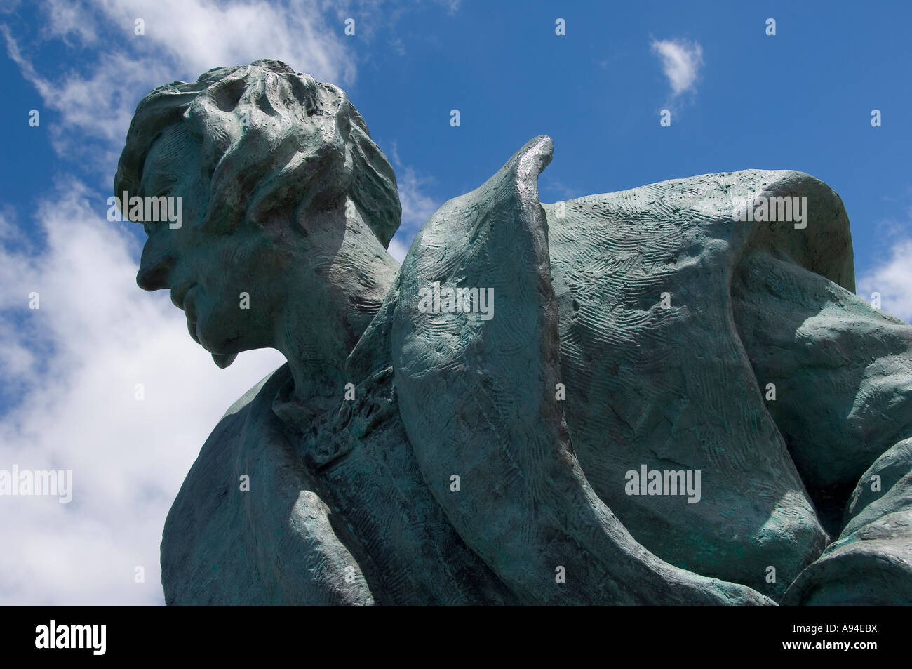 Statue von João Gonçalves Zarco Funchal Madeira Portugal EU Europa Stockfoto