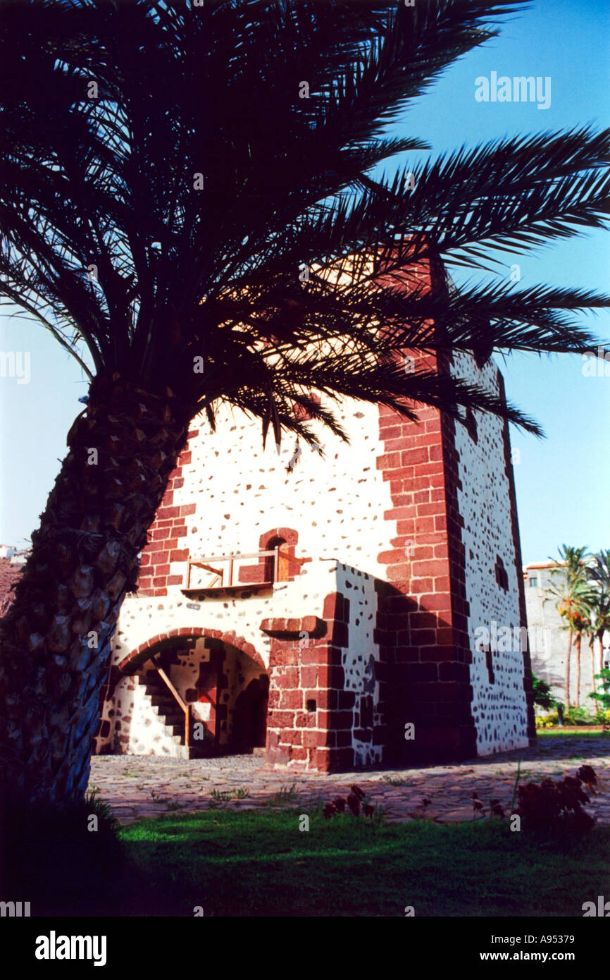 Turm in La Gomera Stockfoto