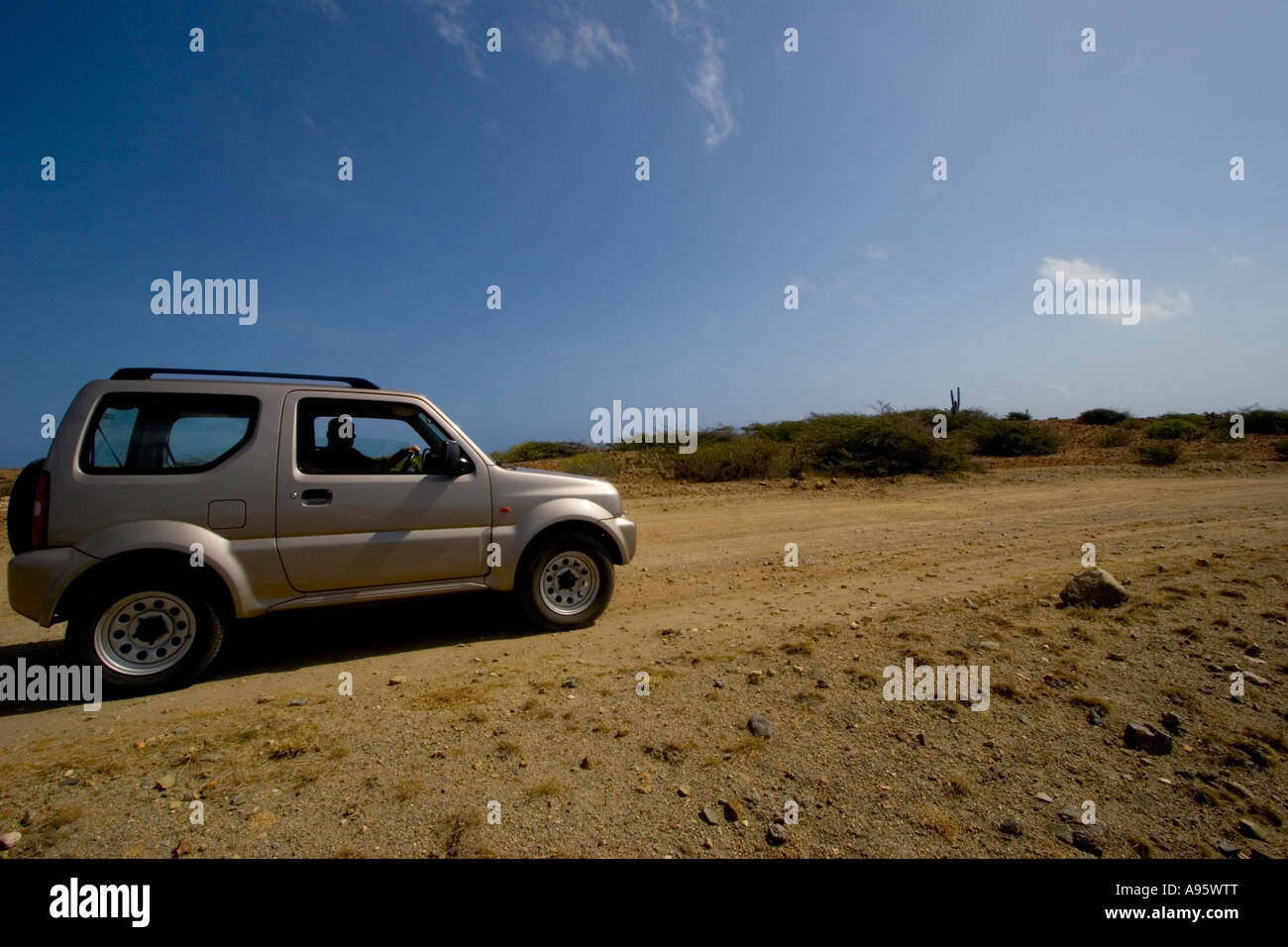 Die Straße reiste weniger Stockfoto