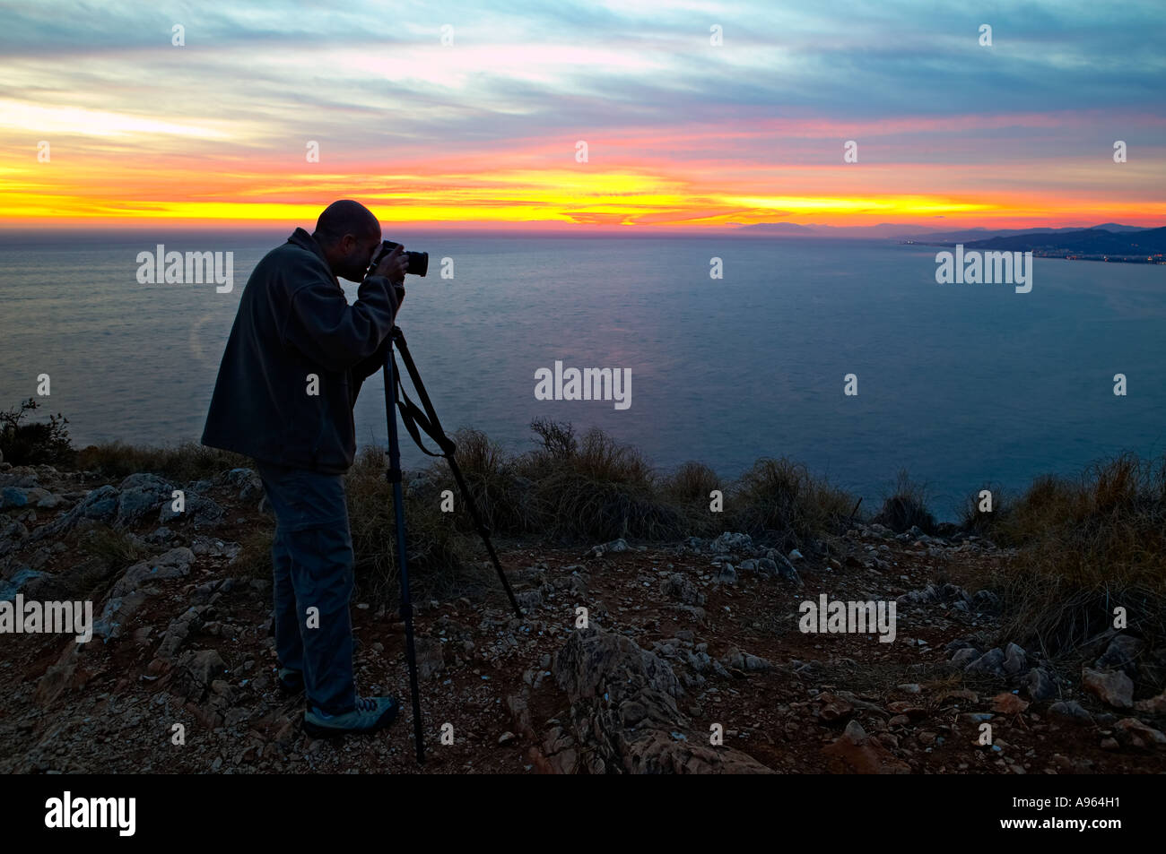 Landscape Photographer Stockfoto