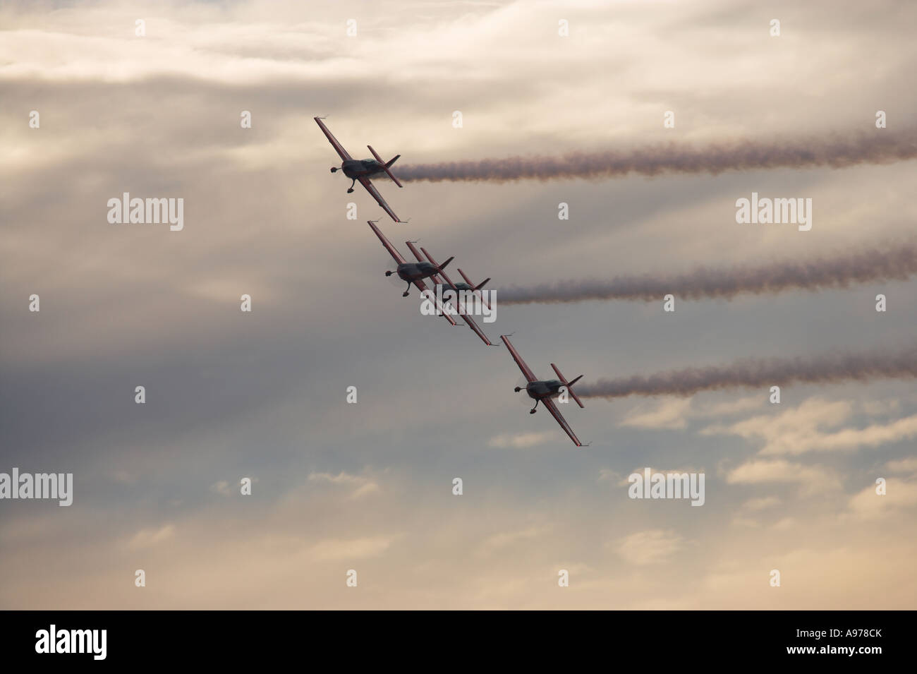 Die klingen, Unternehmen Airshow, Northamptonshire, England, UK Stockfoto