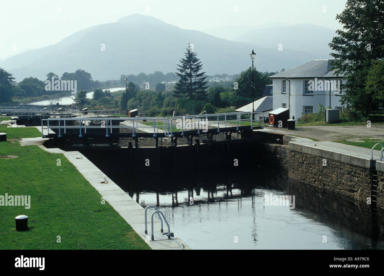 Neptun-Treppe-Fort William-Schottland Stockfoto