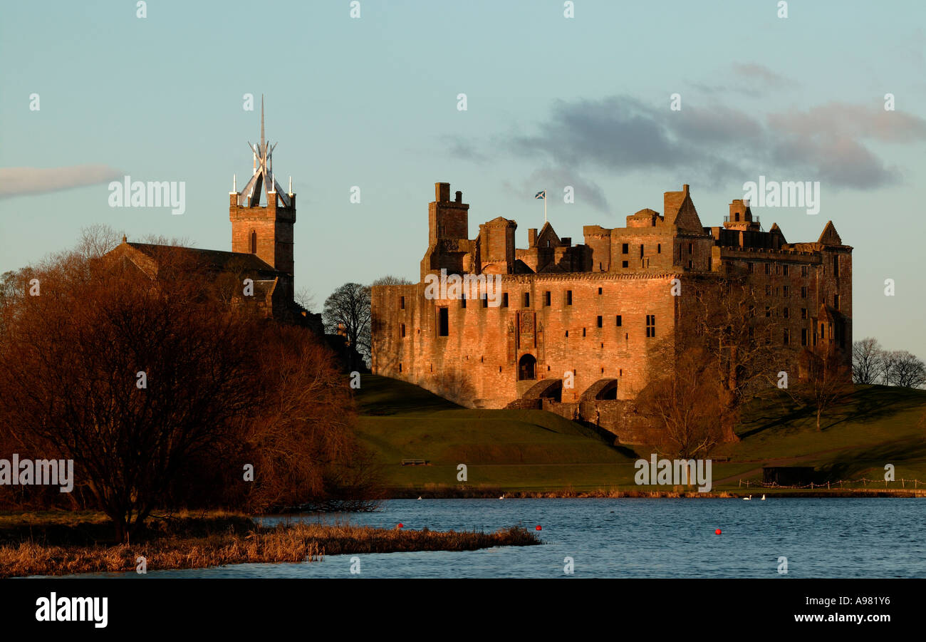 Linlithgow Palace, West Lothian, Schottland Großbritannien Europa Stockfoto