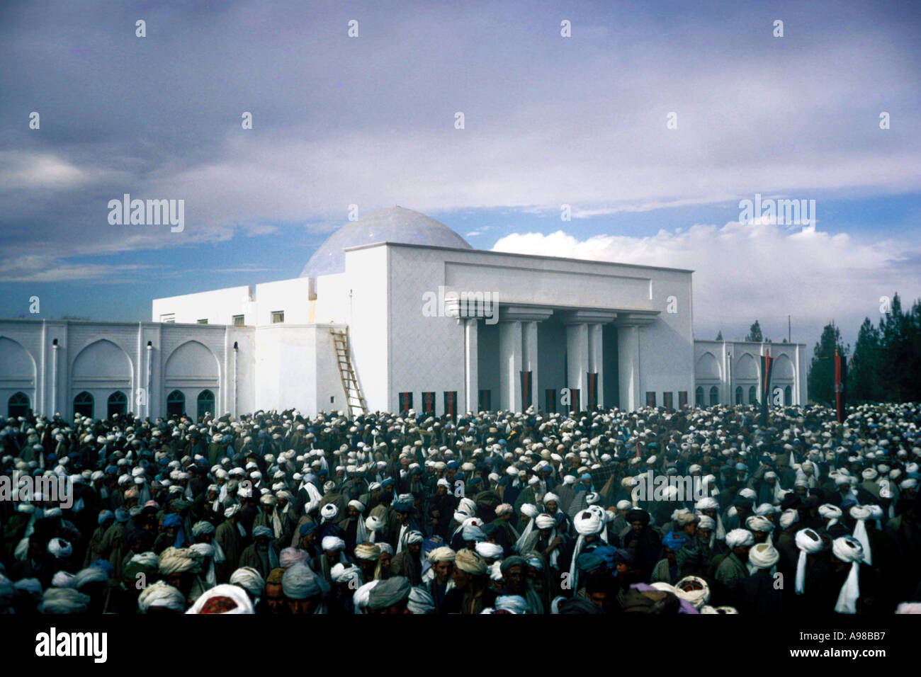 Afghanistan, ID-Ul Fitr Gebete, Mazar ich Sharif Stockfoto