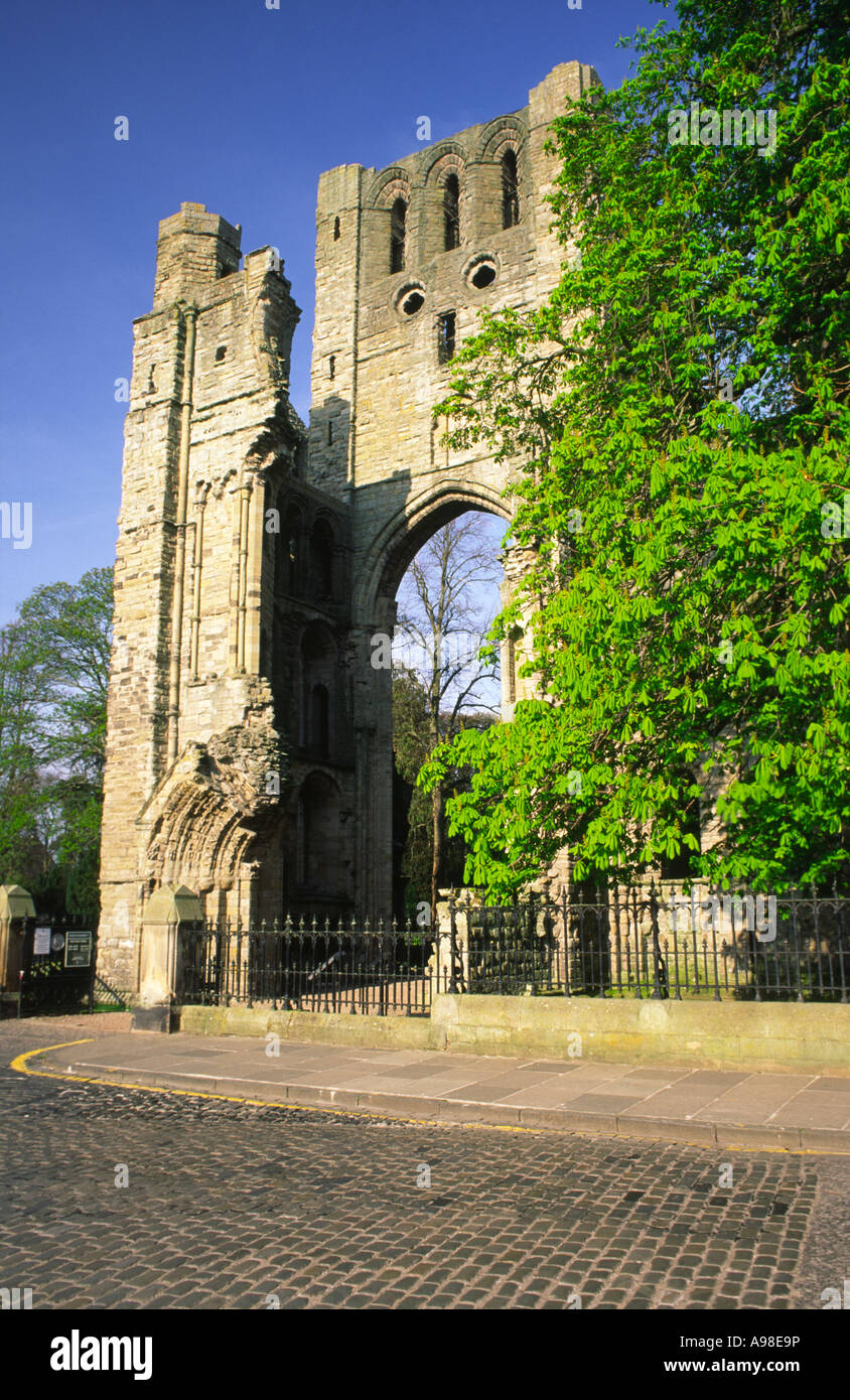 Bleiben der Kelso Abbey Kelso in Scottsih Grenzen Scotland UK Stockfoto