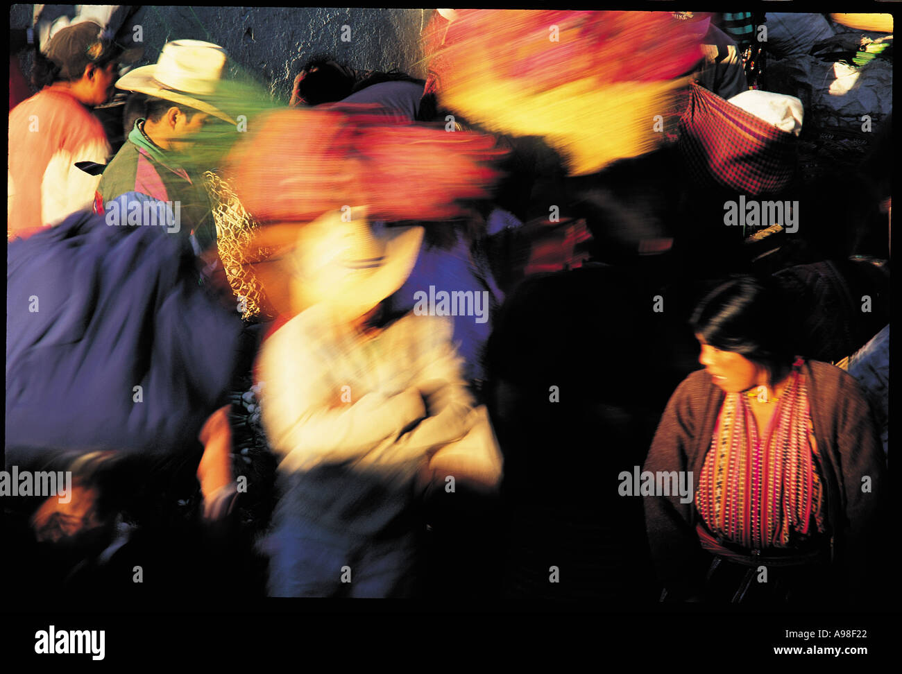 Markt am Guatemale Stockfoto