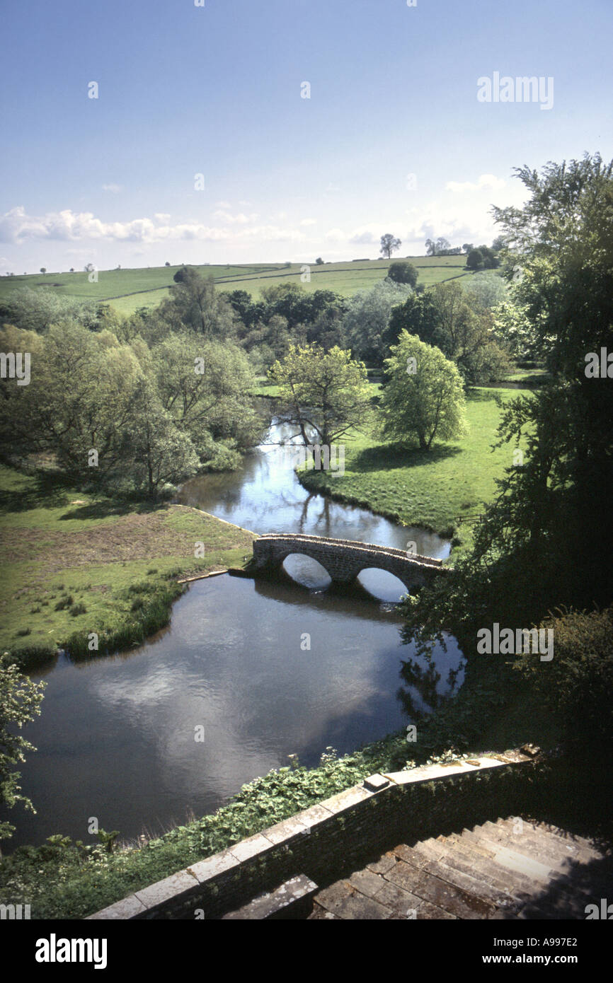 English Country Garden Stockfoto