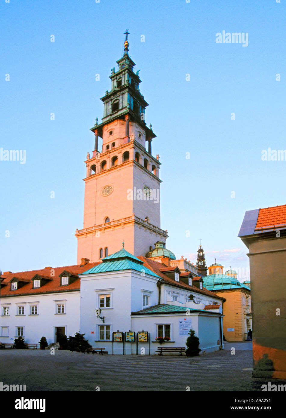 Kloster Jasna Gora Polen Stockfoto