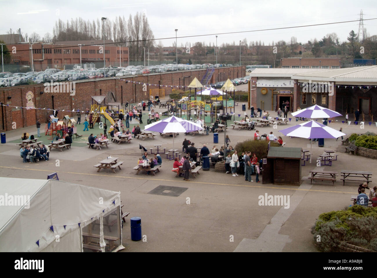 Cadbury World Birmingham sehr eigenen Schokoladenparadies, Cadbury Schokolade Fabrik Bournville Birmingham UK Stockfoto