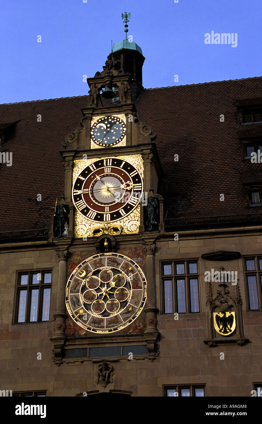 Deutschland Heilbronn Rathaus Stockfoto