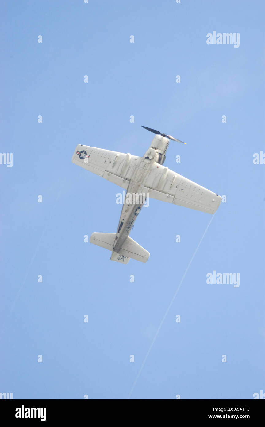 US Navy Douglas a-1 skyraider Stockfoto