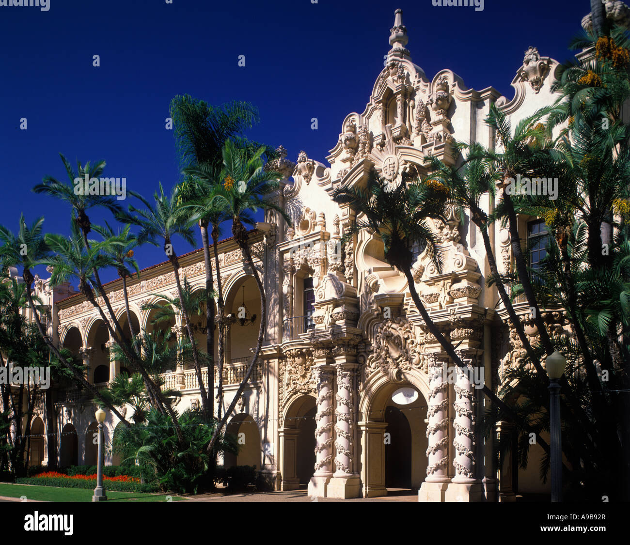 CASA DEL PRADO BALBOA PARK SAN DIEGO KALIFORNIEN USA Stockfoto