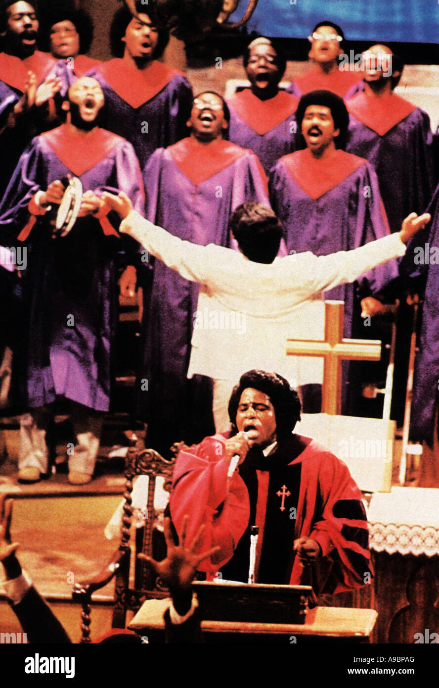 BLUES BROTHERS - 1980 Universal Film mit James Brown Stockfoto