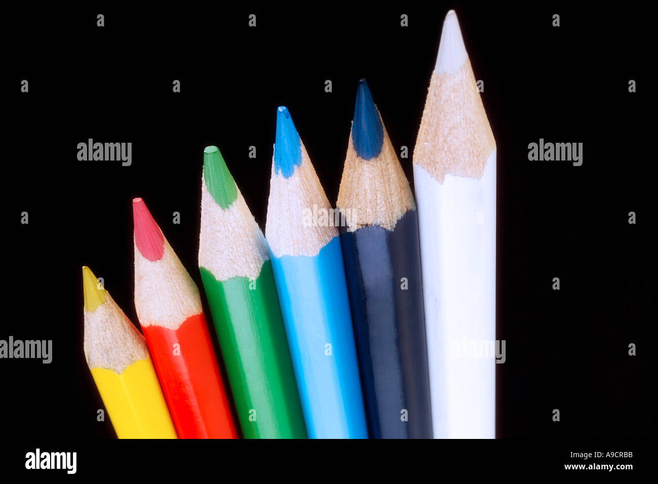 Buntstifte Stockfoto