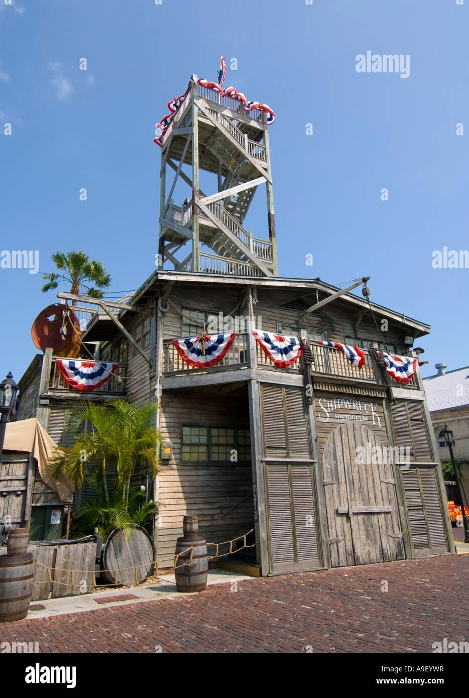 Schiffbruch erleiden Sie, Historeum, Mallory Square, Key West, Florida, USA Stockfoto