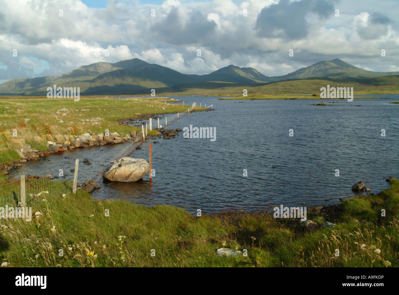 Beinn Mhor, Corodale, Hecla Berge über man South Uist äußeren Hebriden westlichen Inseln Schottlands Stockfoto