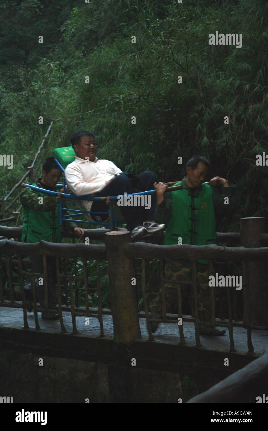 Chinesen Träger Stockfoto