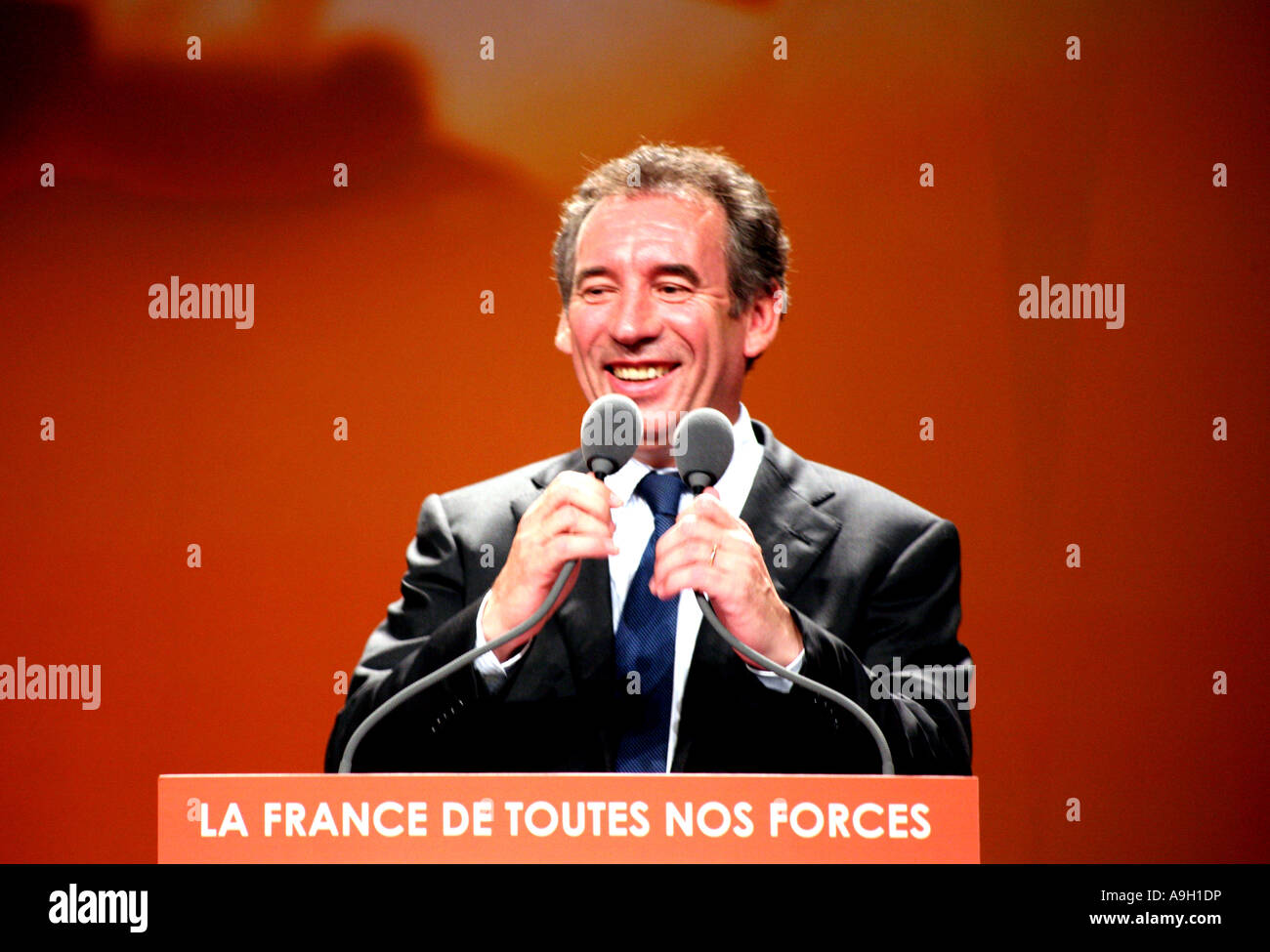 Französischer Politiker Francois Bayrou Stockfoto