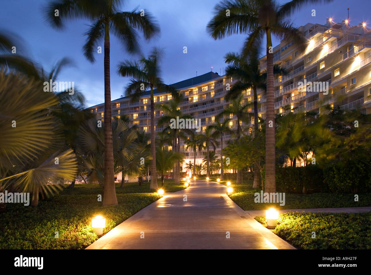 Lucaya Resort, Grand Bahama, Bahamas, Caribbean Stockfoto