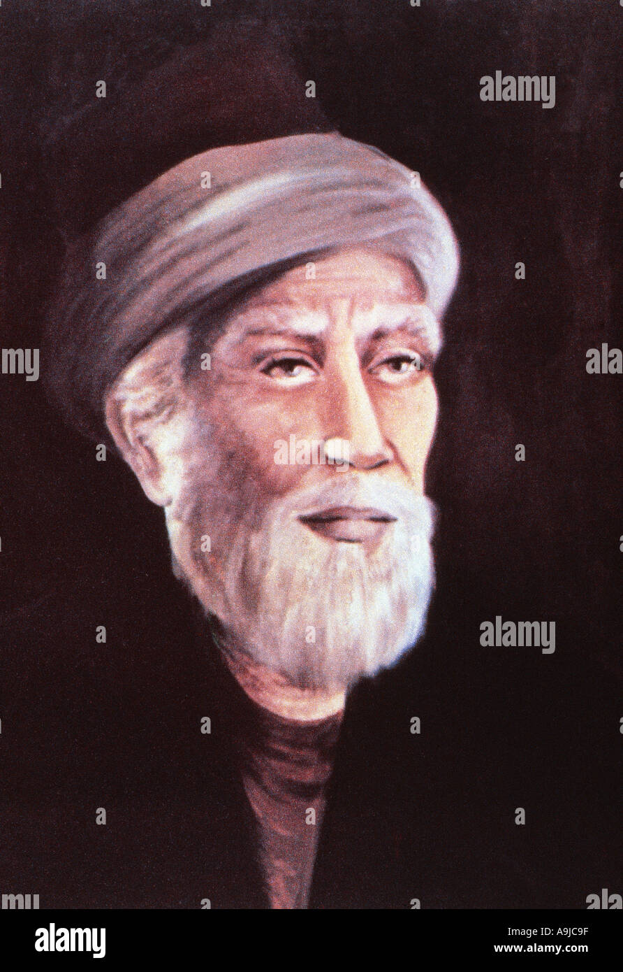 Abu Raihan Mohammad Ibn Ahmad Al-Biruni 973 1048 Ad Scholar und Wissenschaftler, verbunden mit dem Hof von König Mahmood Ghaznawi Stockfoto