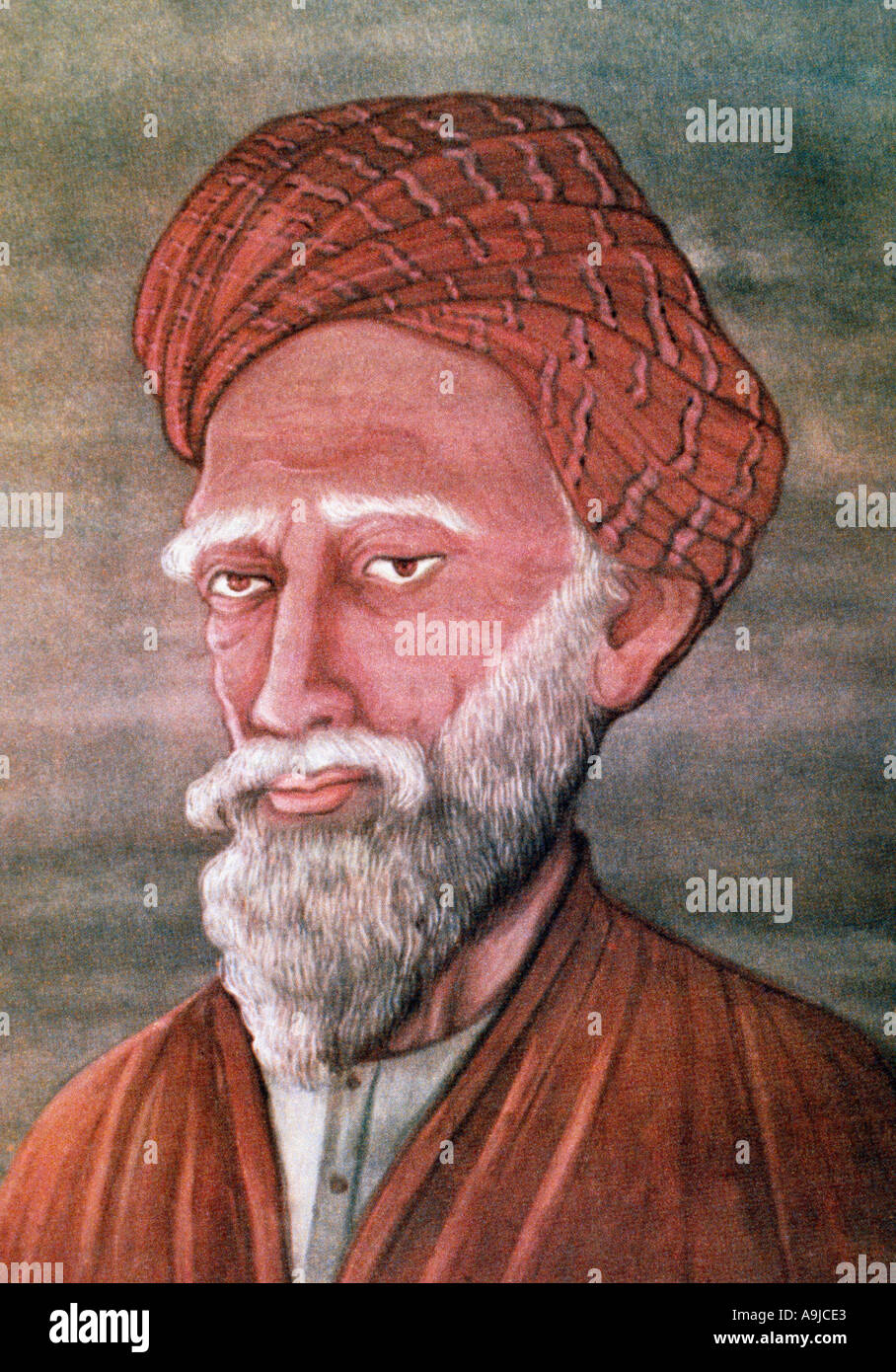 Abul Hassan Ali Al-Masu'di starb 957 Ad-Kompanion des Historikers und Physikers Abdul Hassan Ali Ibn Hussain Ibn Ali Al Masu'd des Heiligen Propheten Geographen Stockfoto