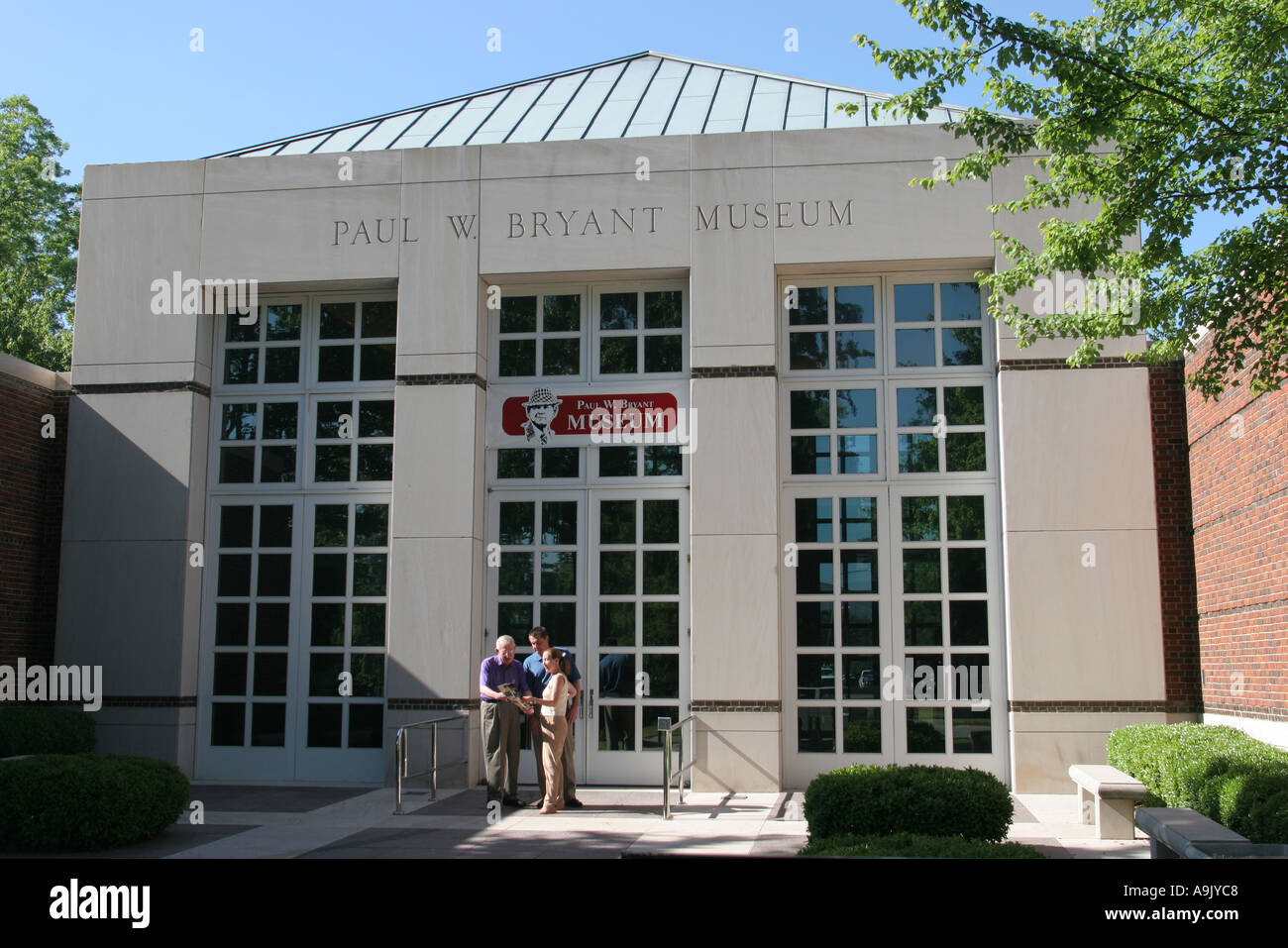 Tuscaloosa Alabama, Paul W. Bryant Museum, Geschichte, Bear Bryant, Trainer, University of Alabama College Football, Sport, Sportler, Besucher, Besucher reisen Stockfoto
