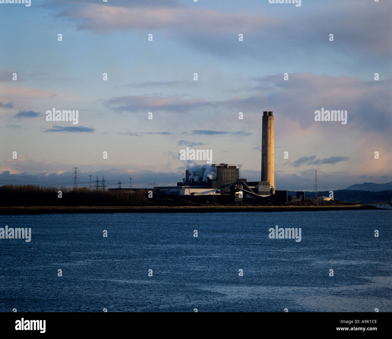 Kraftwerk Longannet Fife Schottland Stockfoto