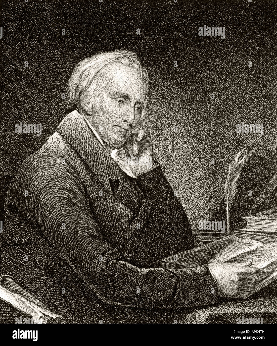Dr. Benjamin Rush, 1745 - 1813. Amerikanischer Staatsmann und Gründungsvater. Stockfoto
