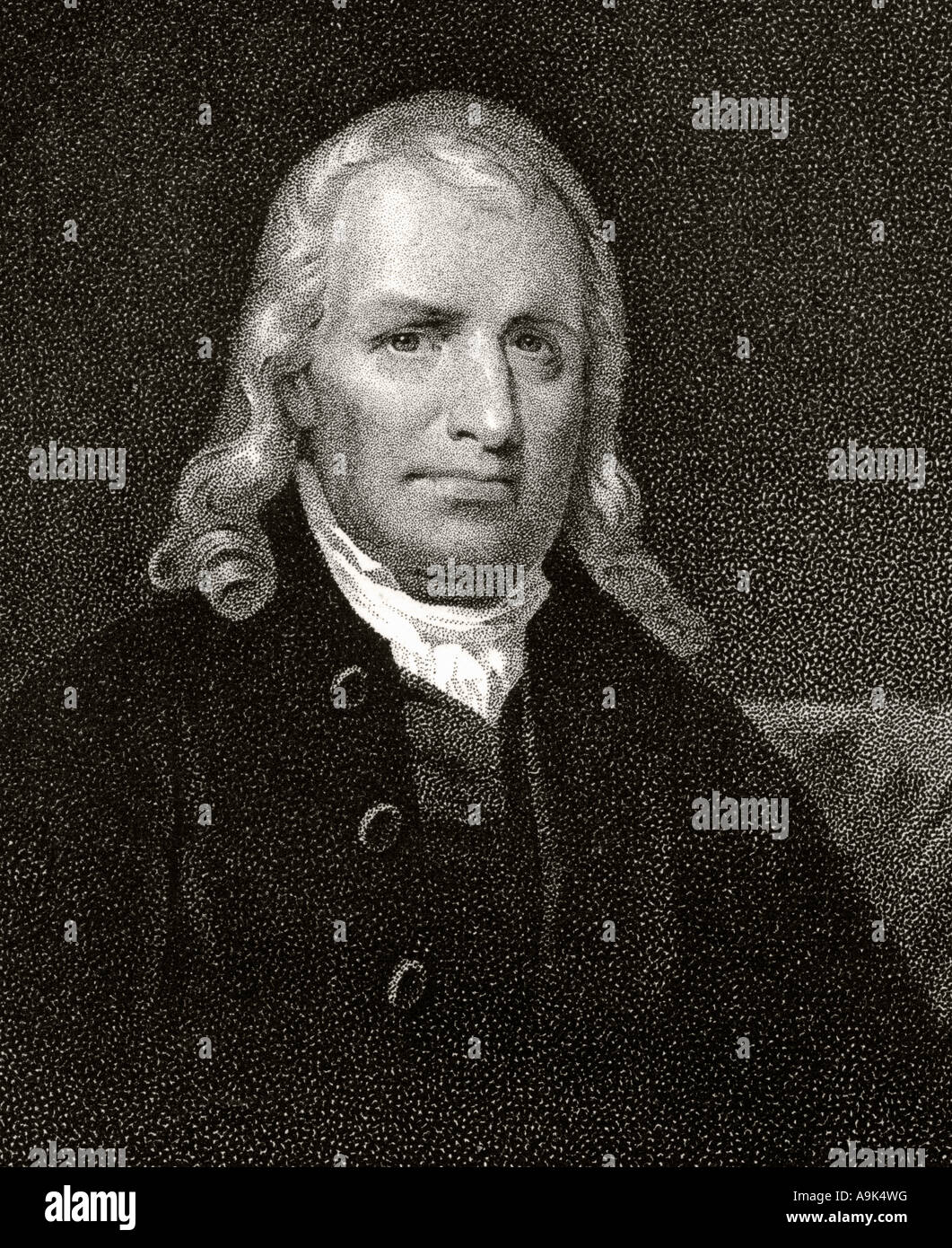 Samuel Chase, 1741 - 1811. Amerikanischer Staatsmann und Gründungsvater. Stockfoto
