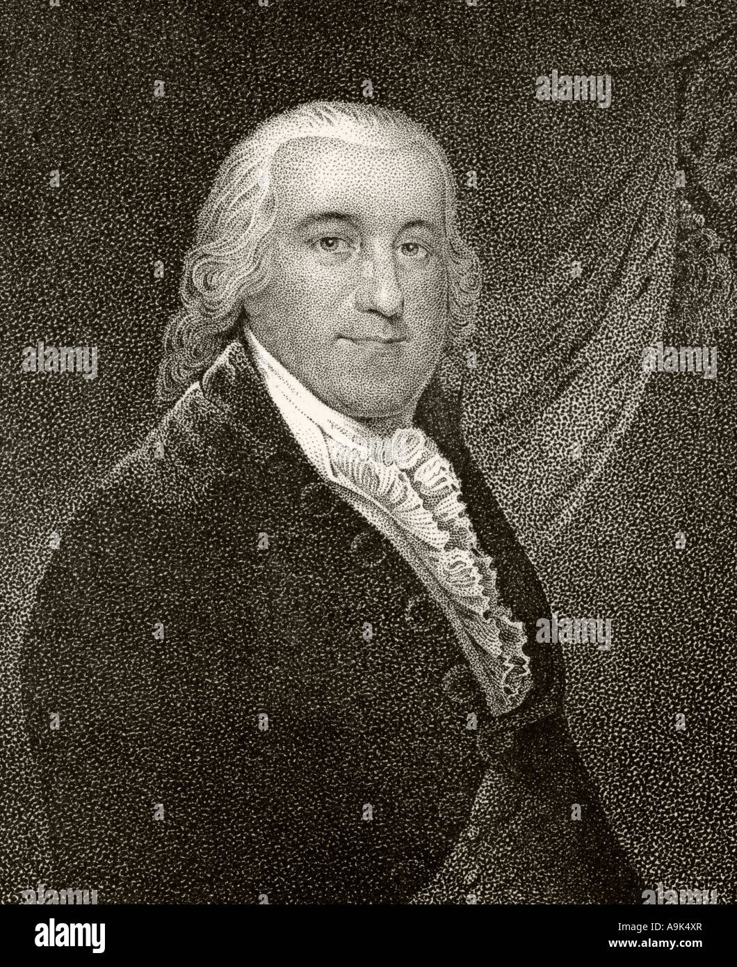 Edward Rutledge, 1749 - 1800. Amerikanischer Staatsmann und Gründungsvater. Stockfoto