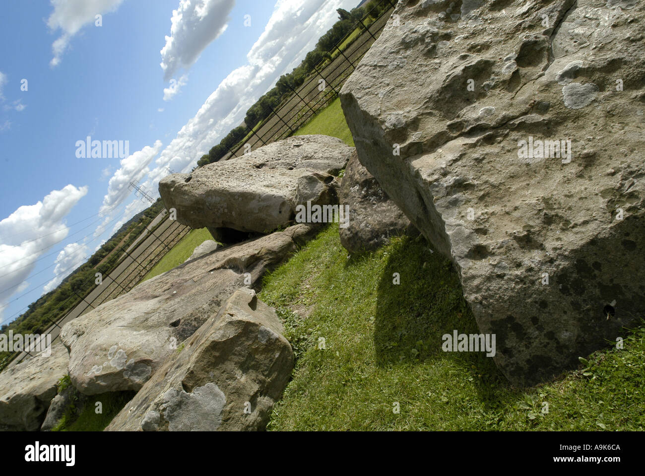 Kleinen Kits Coty oder die unzähligen Steinen in Kent England Stockfoto