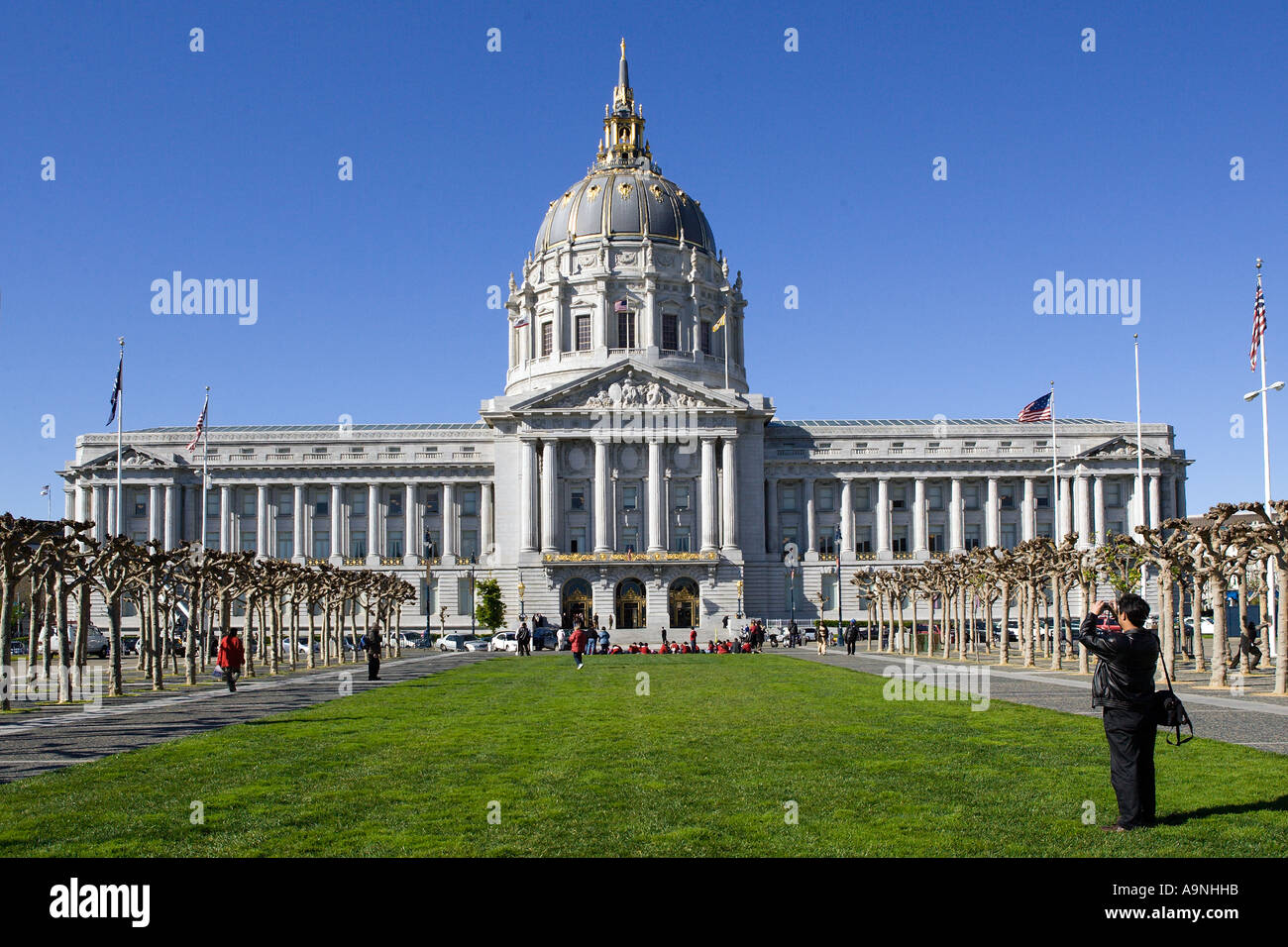 San Francisco City Hall Stockfoto