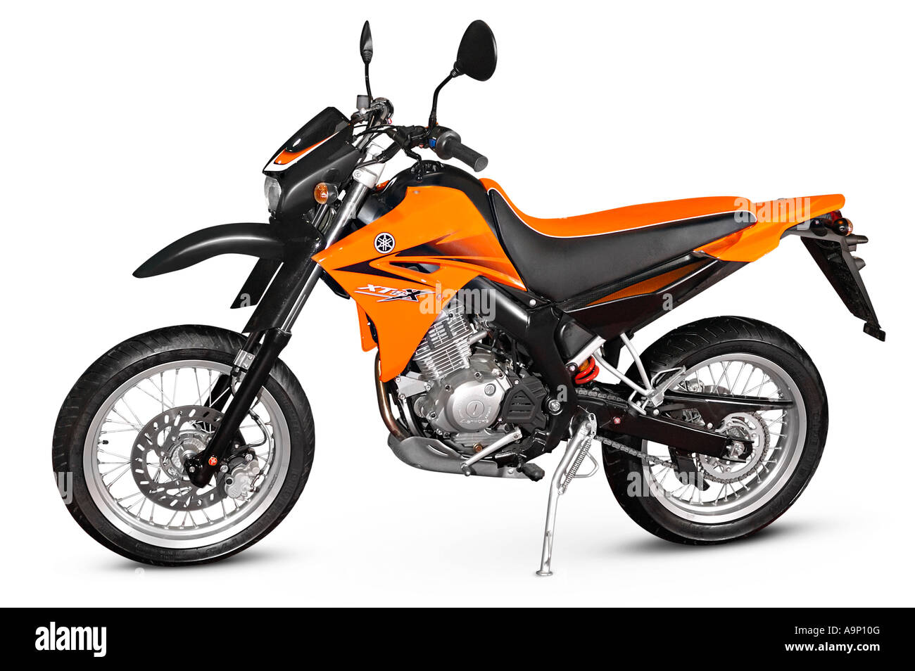 Yamaha XT 125 Motorrad Stockfotografie Alamy