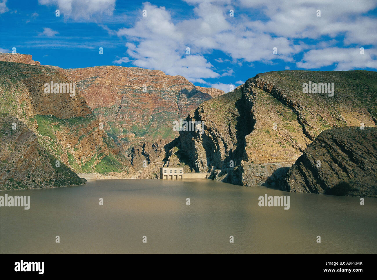 Gamkapoort Dam kleine Karoo Western Cape-Südafrika Stockfoto