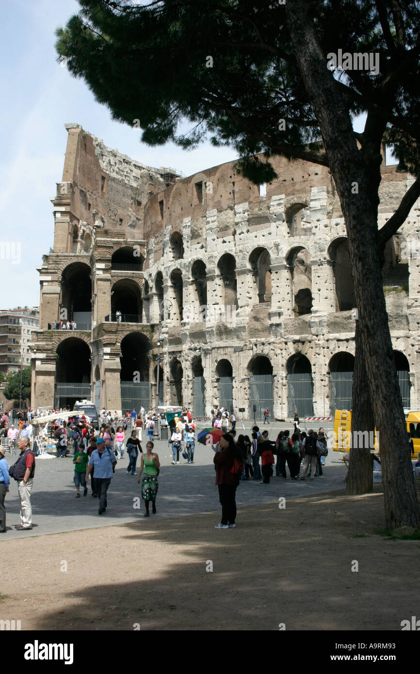 Das Kolosseum in Rom, Italien. Stockfoto